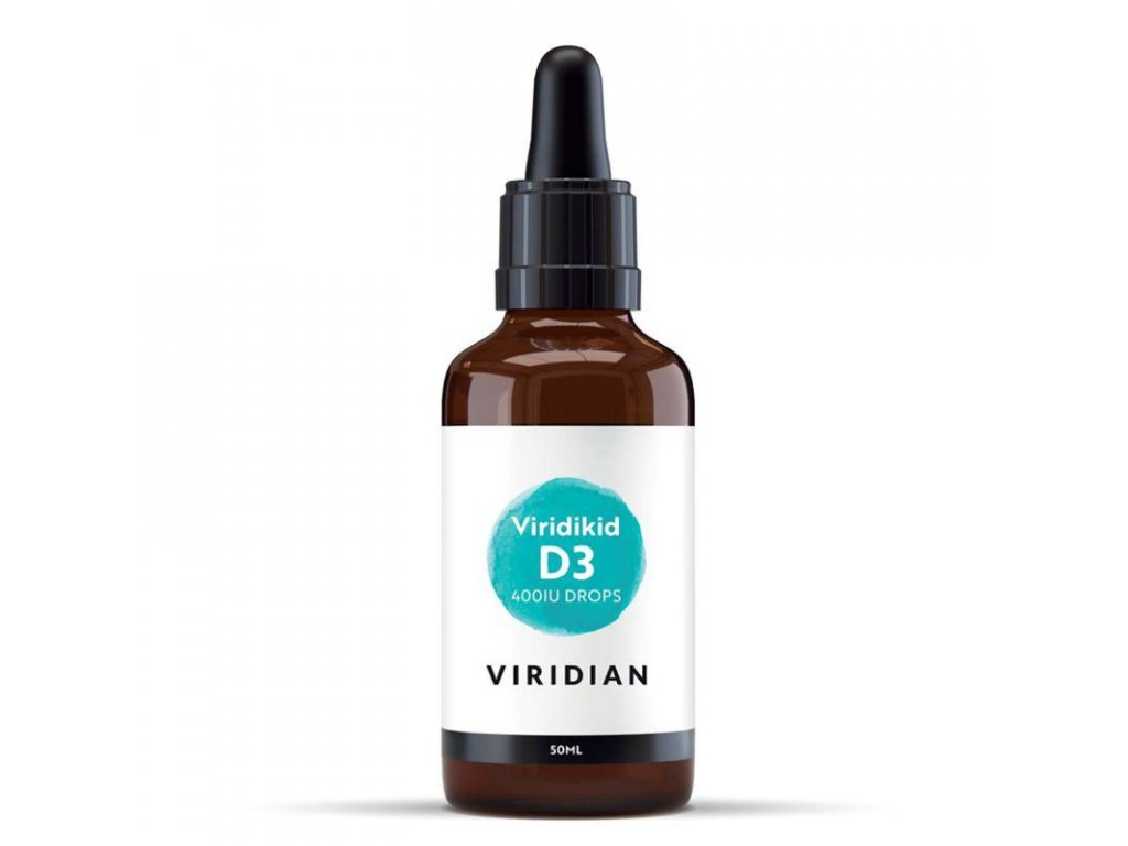 Viridian Viridikid Vitamin D Drops 400IU 30 ml