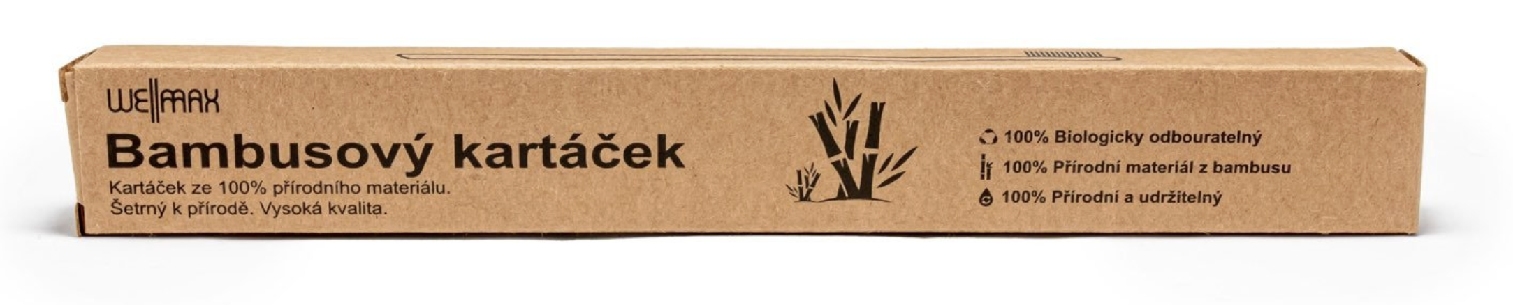 WellMax bambusový zubní kartáček Obrázek