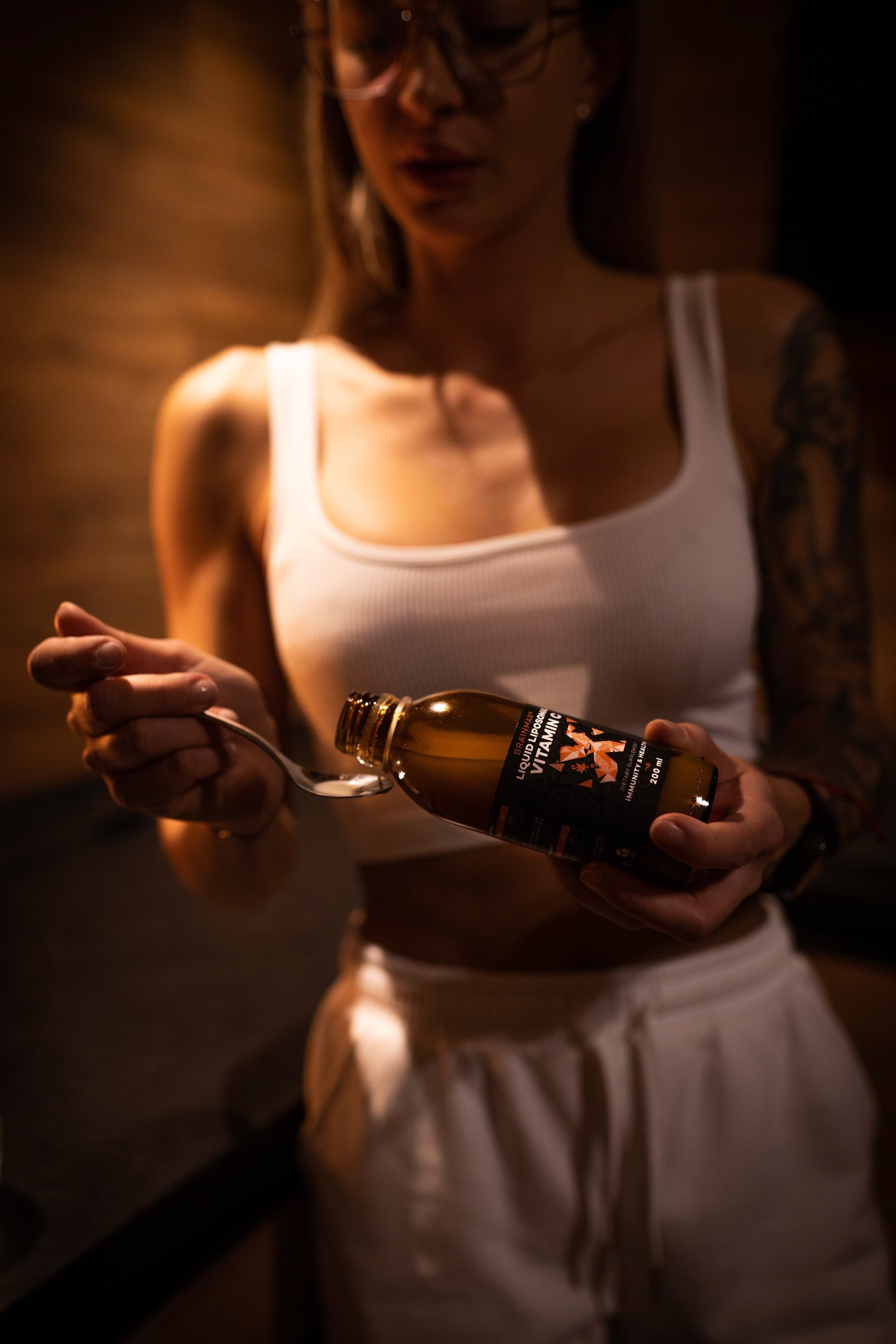 BrainMax Liquid Liposomal Vitamin C, Tekutý Lipozomální Vitamín C, 200 ml Obrázek