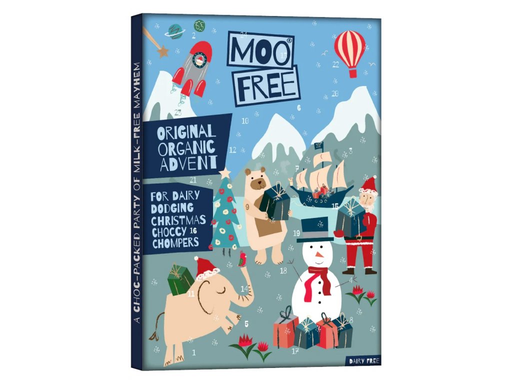 Moo-free - Adventní kalendář, 70 g Obrázek