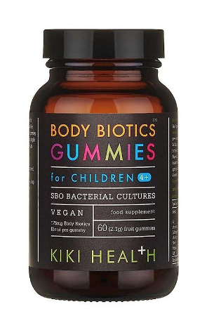 KIKI Health Body Biotics for children (probiotika pro děti), 175 mg, 60 gumových bonbónů Obrázek
