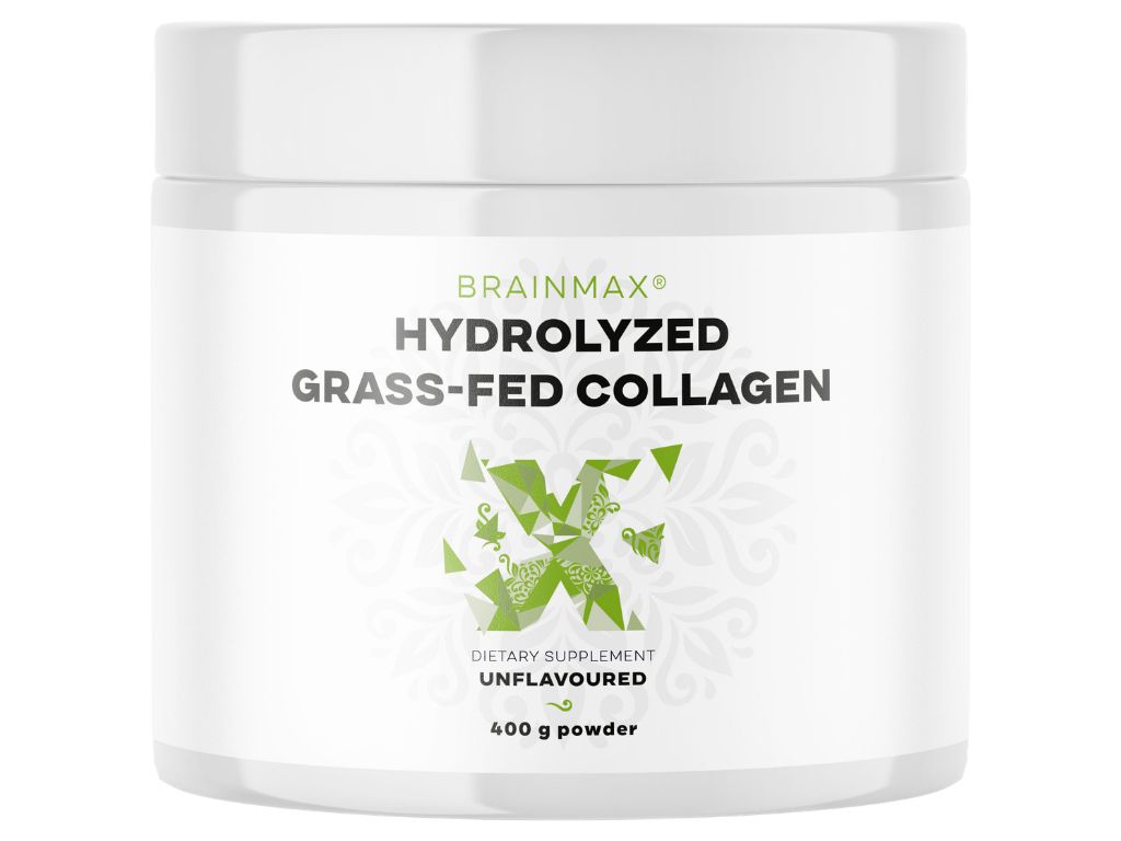 BrainMax Kolagen Hydrolizowany, Grass-fed Collagen, 400 g