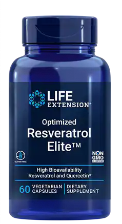 Life Extension Élethosszabbításra optimalizált Resveratrol , 60 növényi kapszula