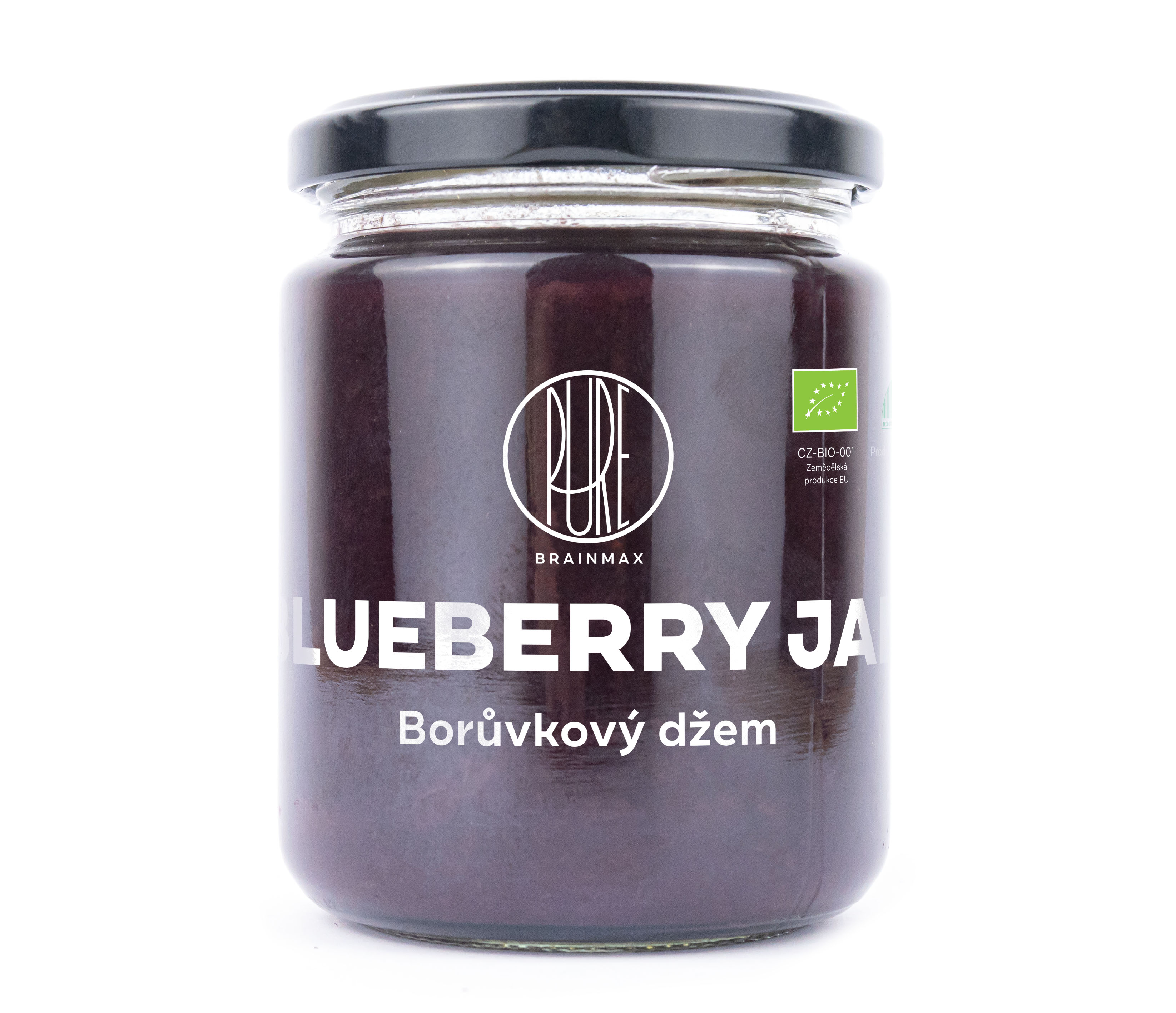BrainMax Pure Džem Borůvka, BIO, 270g