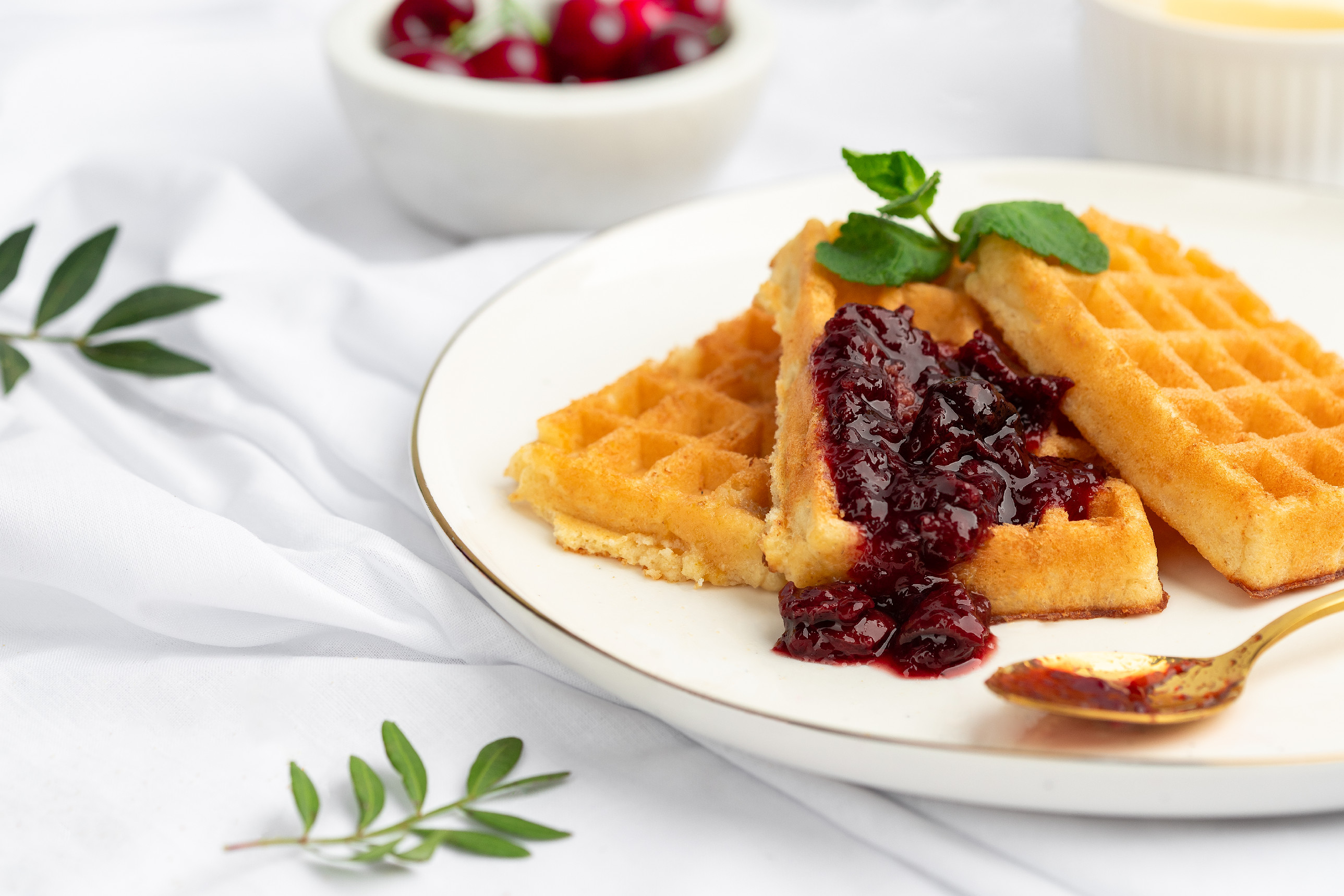 BrainMax Pure Džem Třešeň, BIO, 270g Obrázek