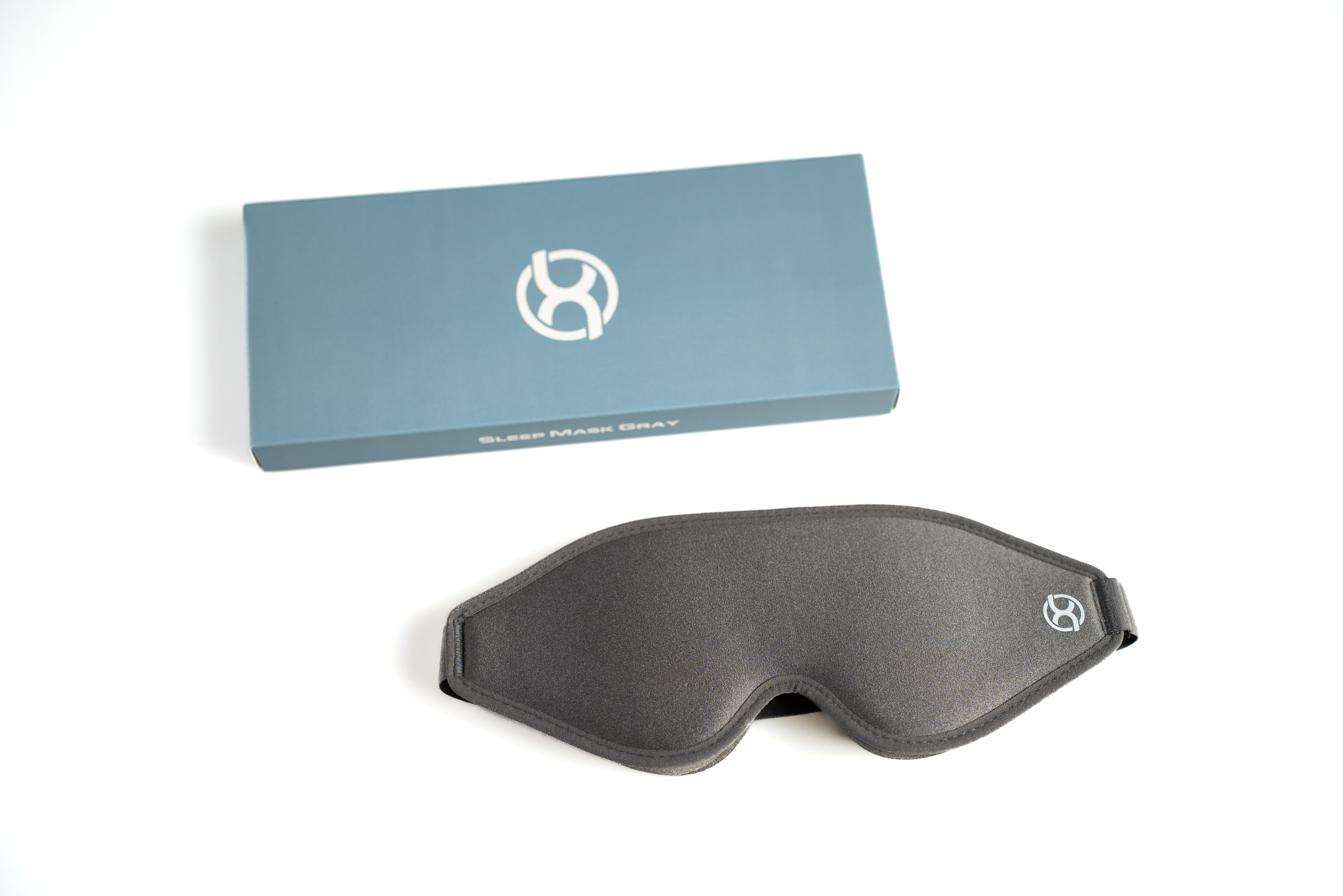 BrainMax Anatomicky tvarovaná maska na spaní GRAY Obrázek