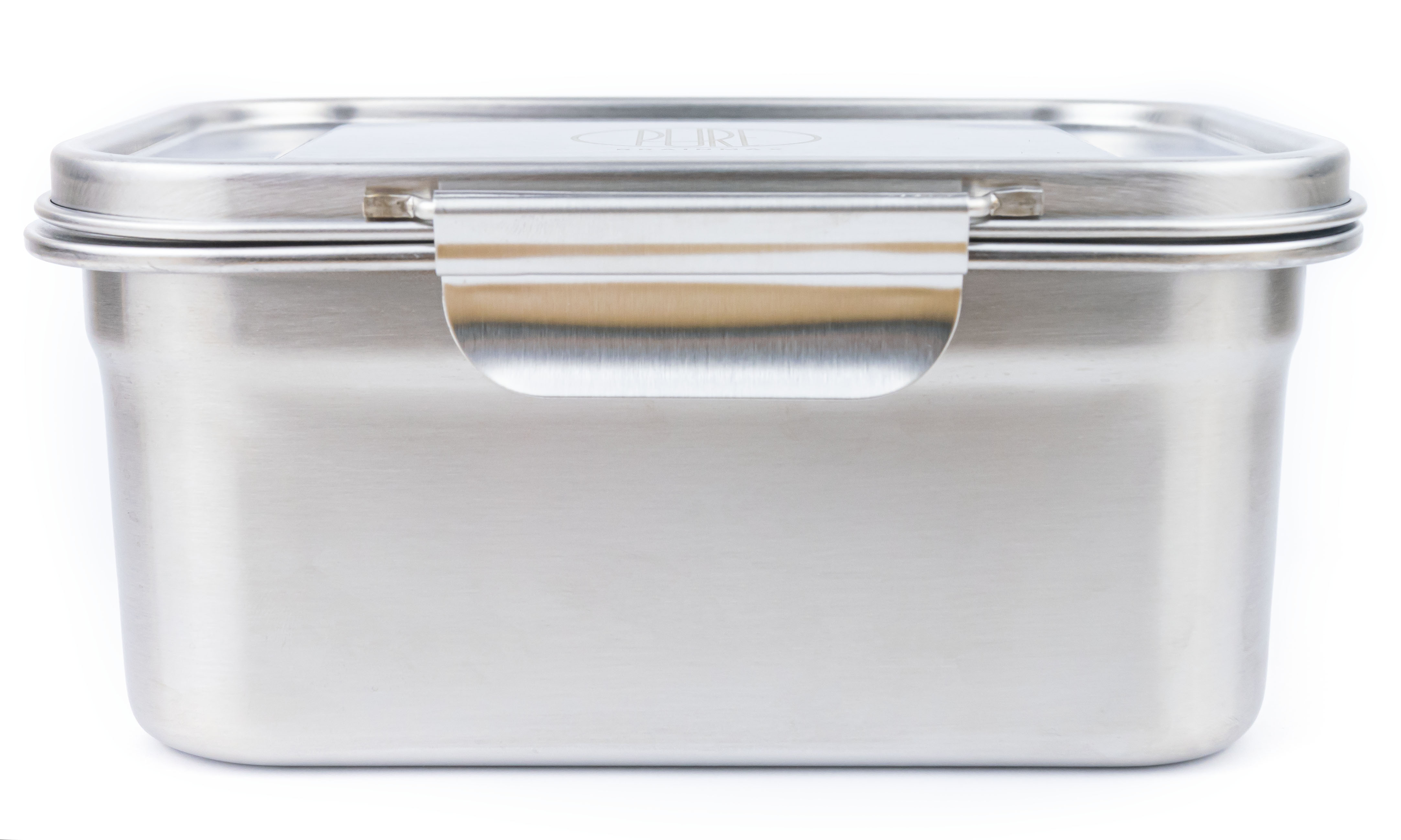 BrainMax Pure Nerezový svačinový box se sponou, 1,6 l Obrázek