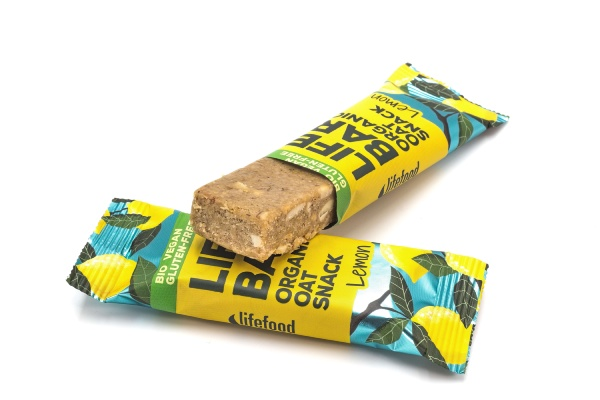 Lifefood Lifebar Oat snack citronový BIO 40 g