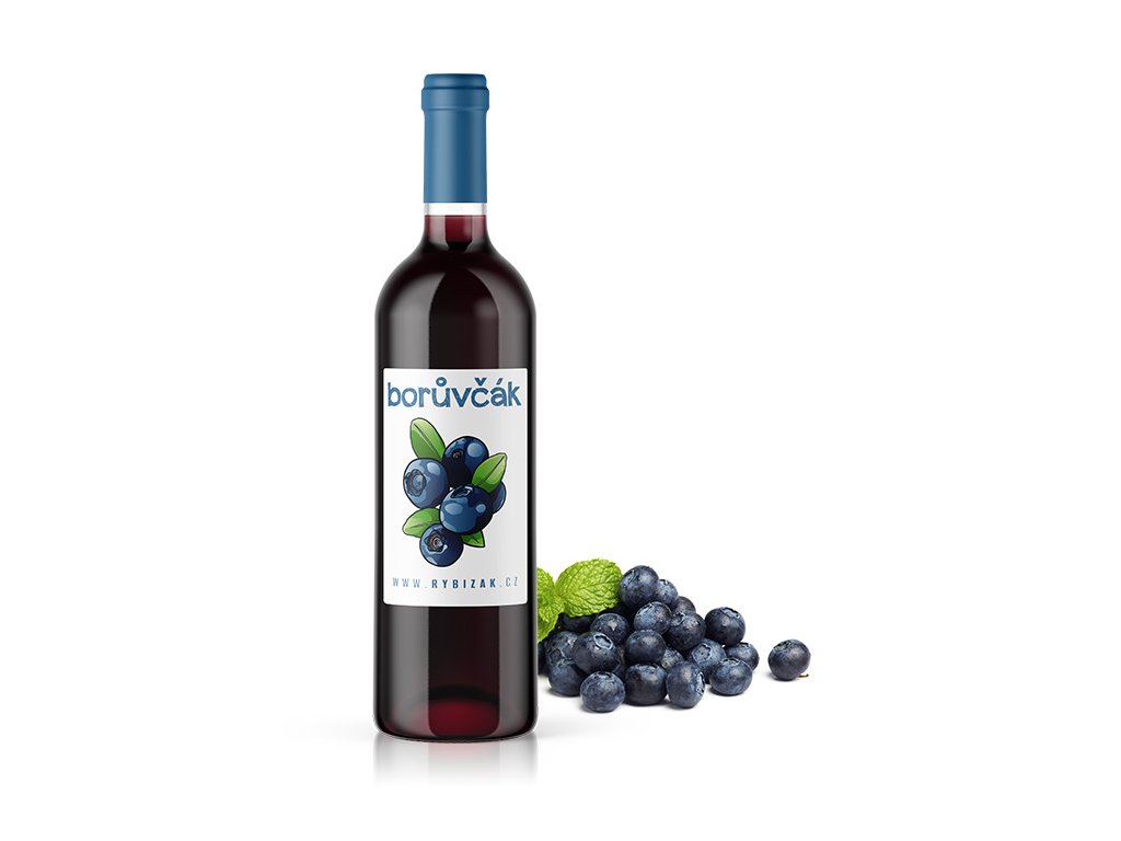 Rybízák Borůvkové víno 750 ml