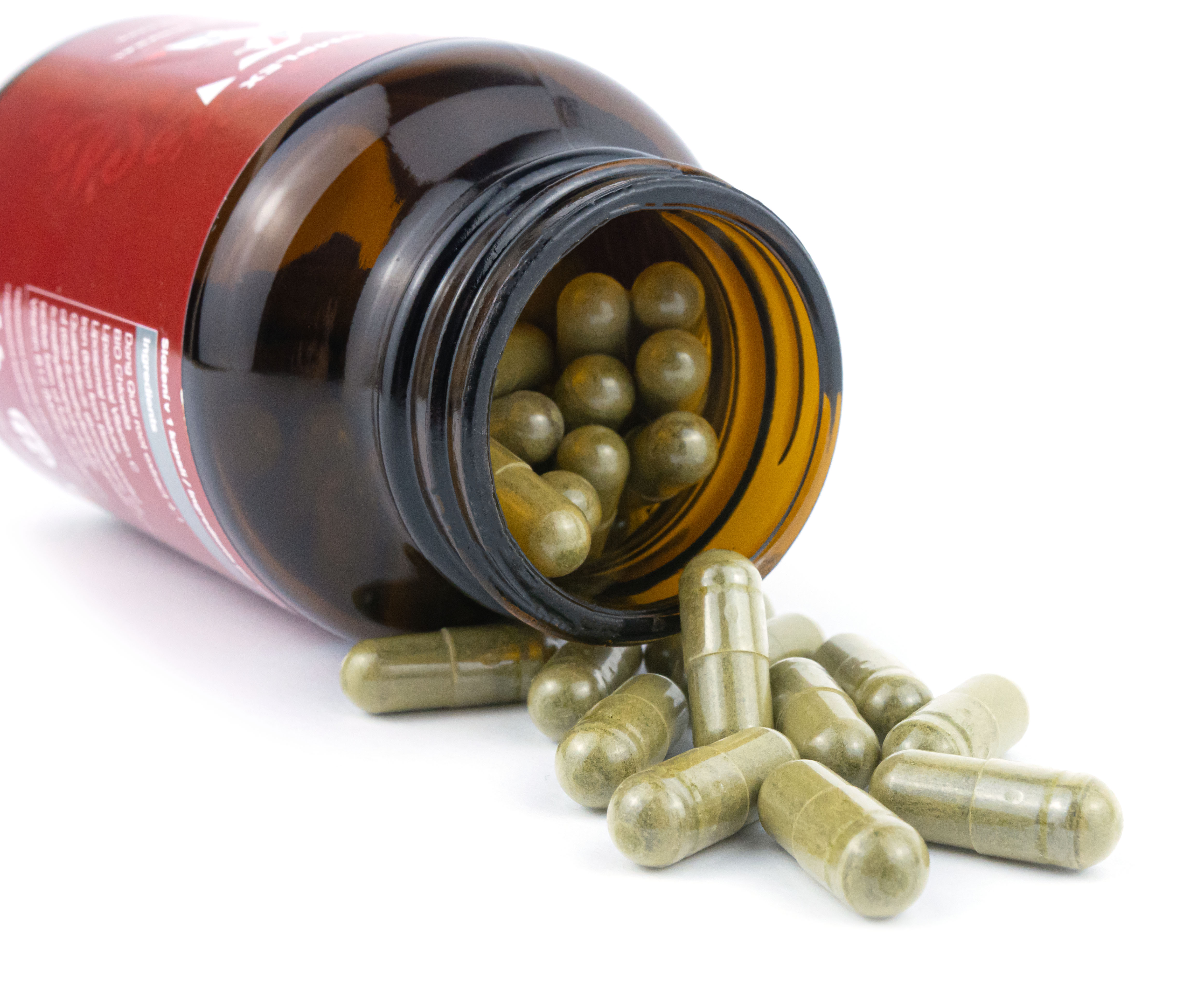 BrainMax Iron Complex, železo bisglycinát, 25 mg, 100 rostlinných kapslí Obrázek