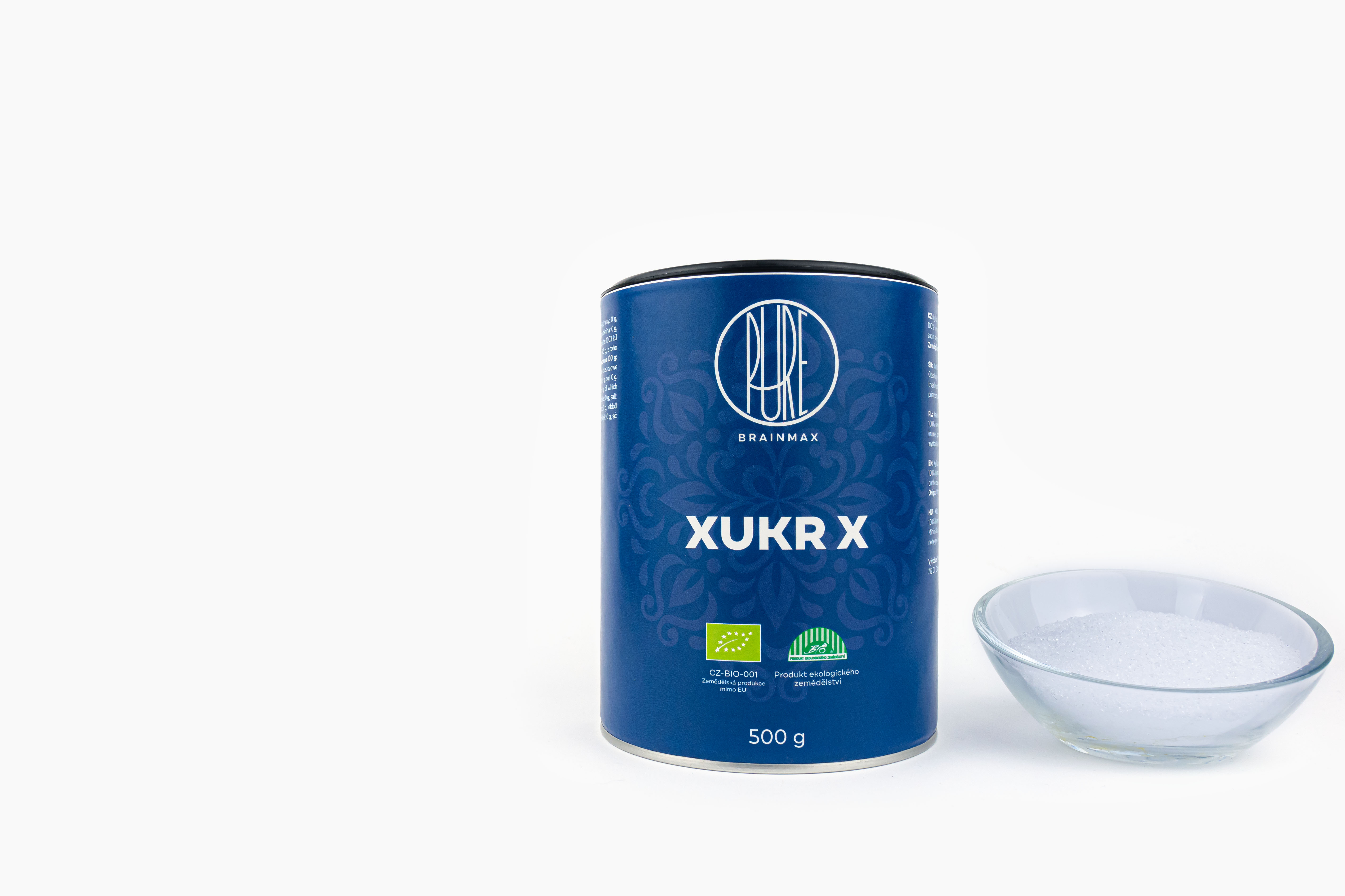 BrainMax Pure Xukr X, xylitol, BIO, 500 g Obrázek