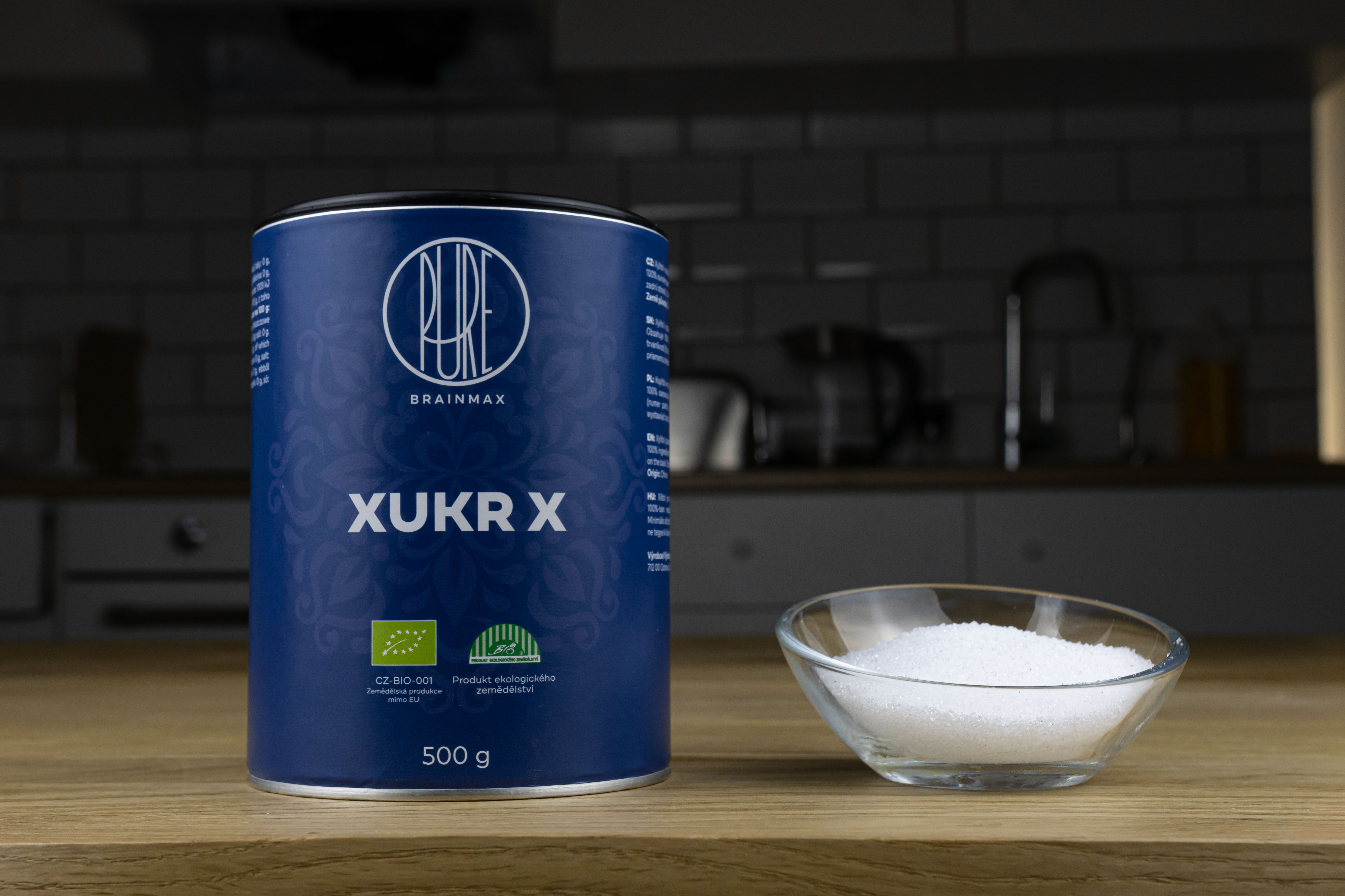 BrainMax Pure Xukr X, xylitol, BIO, 500 g Obrázek