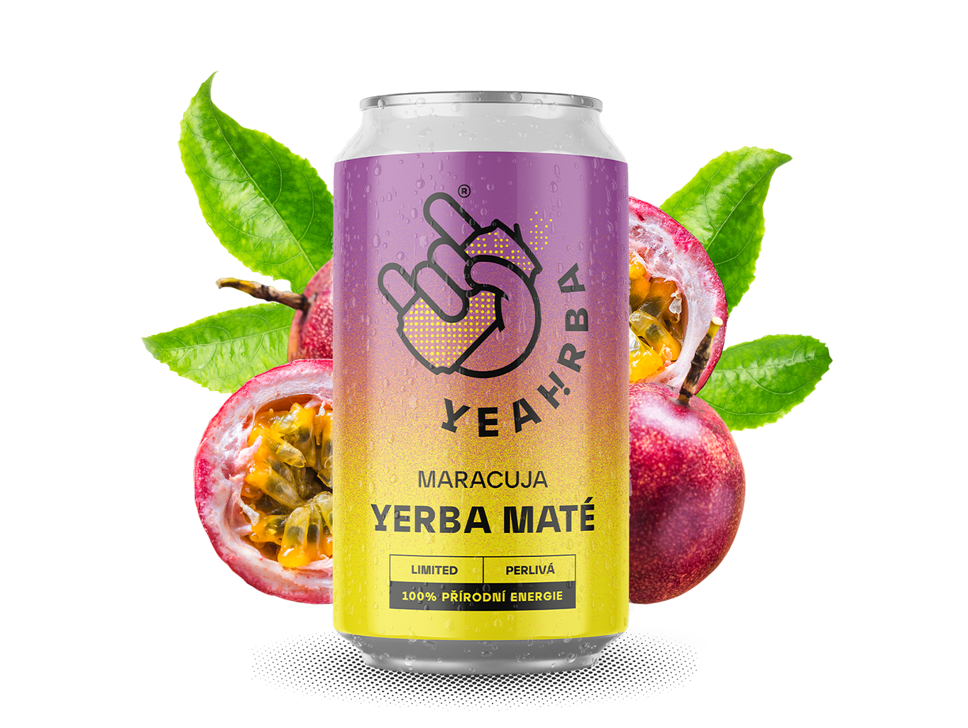 Yeahrba - Maracuja Sycená, 330 ml