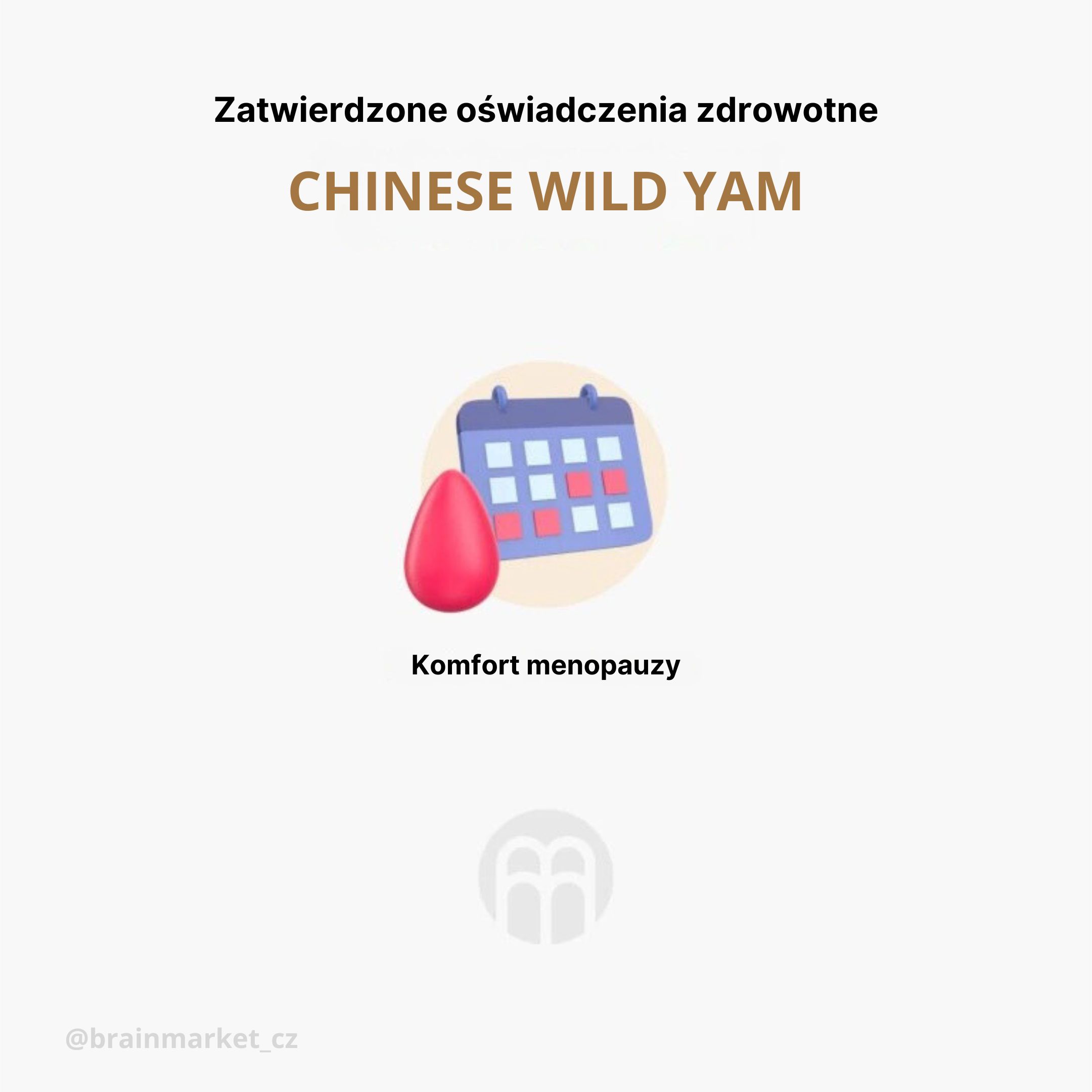 BrainMax Pure Chinese Wild yam tinktura 1:3, 100 ml Obrázek
