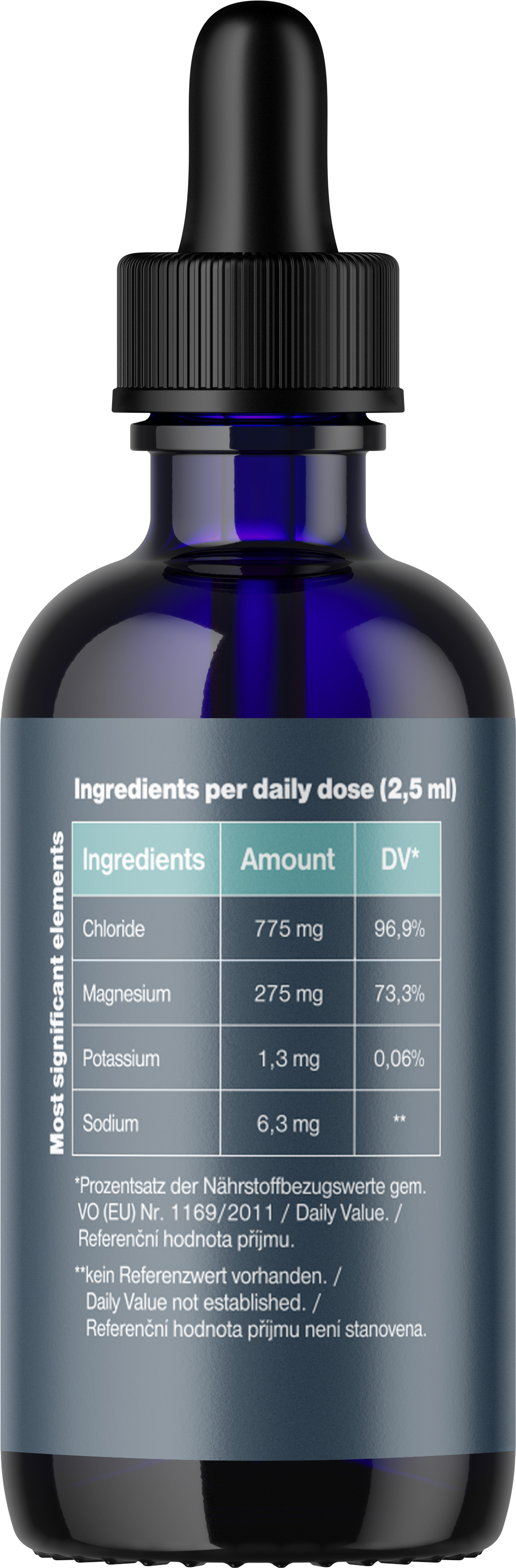 BrainMax Liquid Daily Minerals, Minerály v tekuté přírodní formě pro alkalizaci a remineralizaci, 120 ml Obrázek