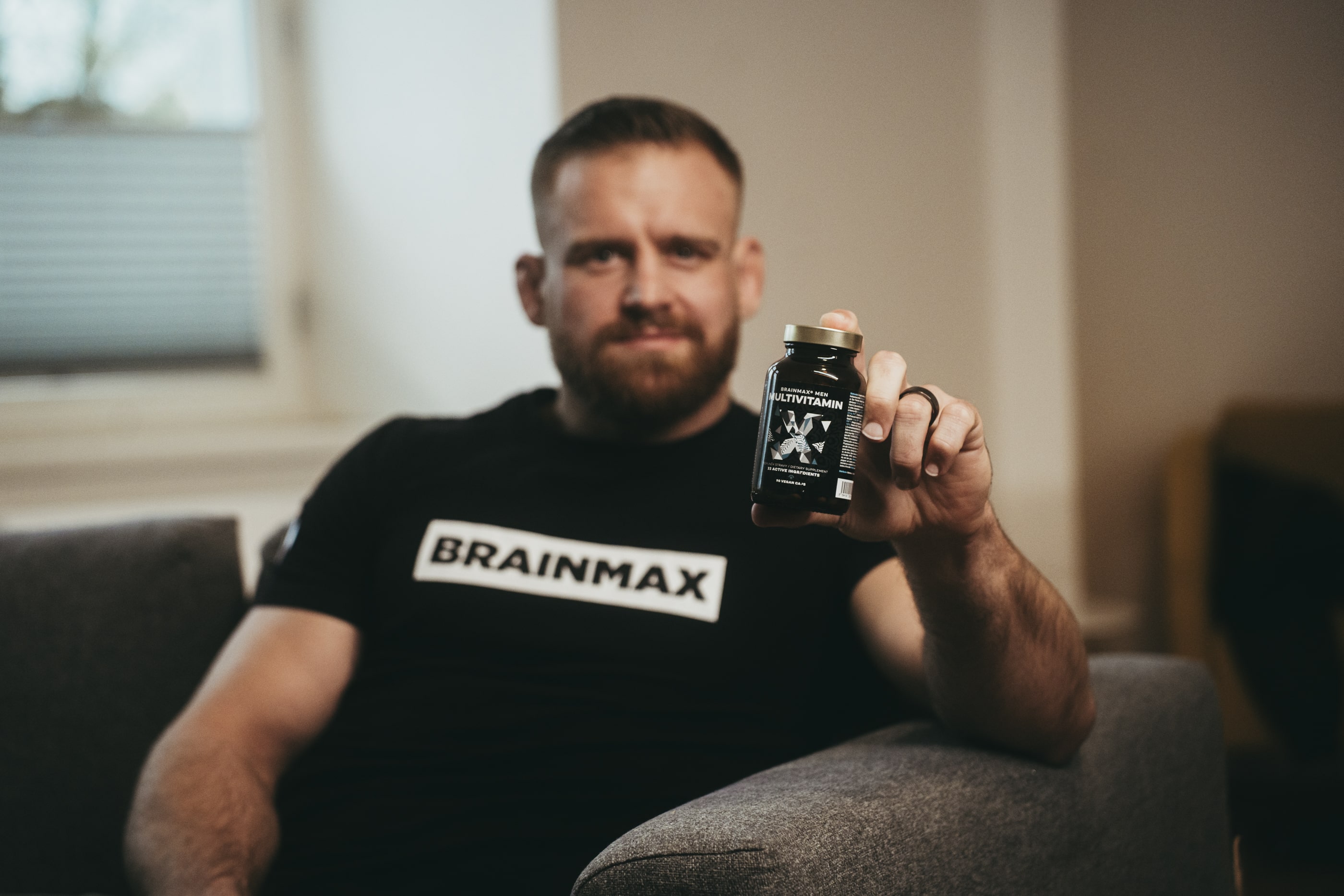 BrainMax Men Multivitamin, multivitamín pro muže, 90 rostlinných kapslí Obrázek