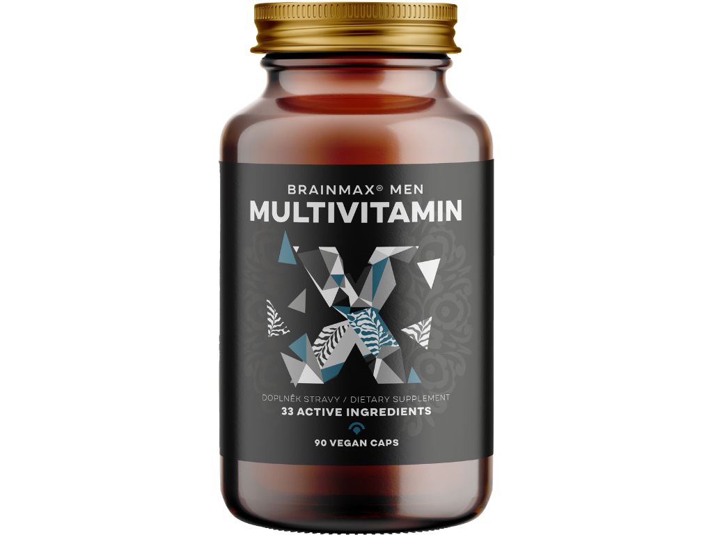 BrainMax Men Multivitamin, multiwitamina dla mężczyzn, 90 kapsułek roślinnych
