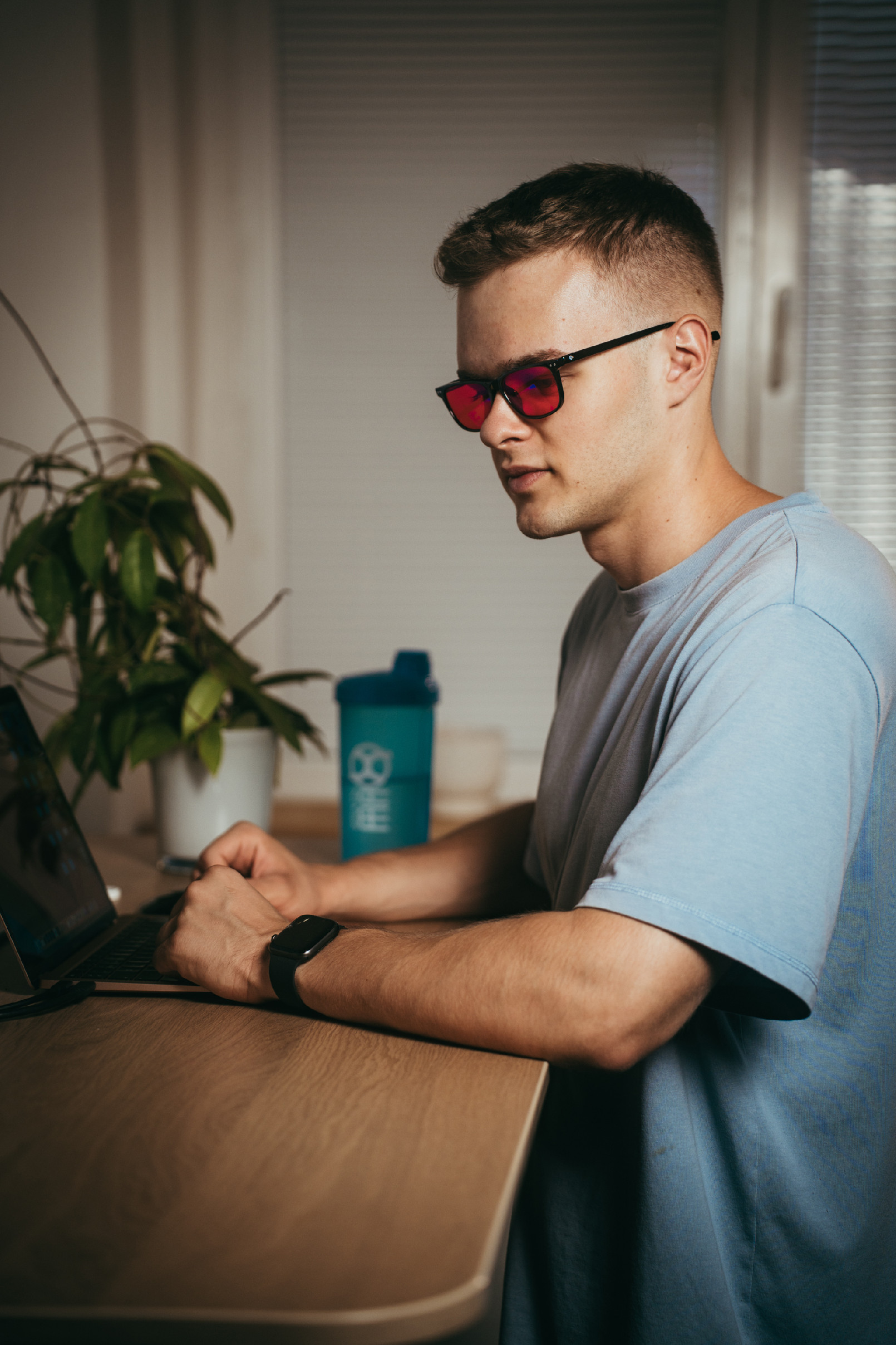 BrainMax BrainMarket brýle blokující 100% modrého a zeleného světla, Greenhorn Obrázek