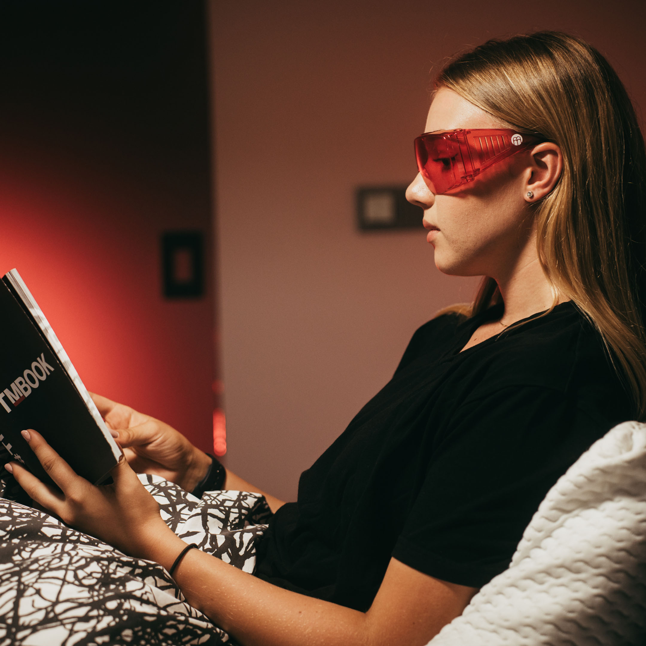 BrainMax BrainMarket brýle blokující 100% modrého a zeleného světla, TRON Obrázek