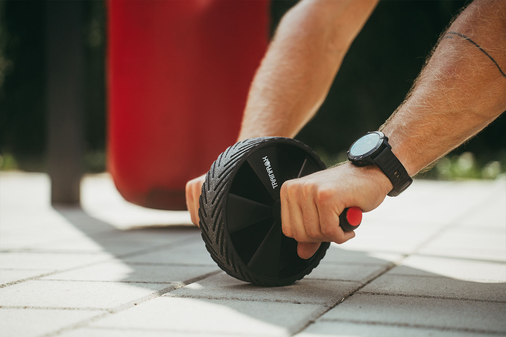 TrainMax posilovací kolečko, Ab Roller Obrázek