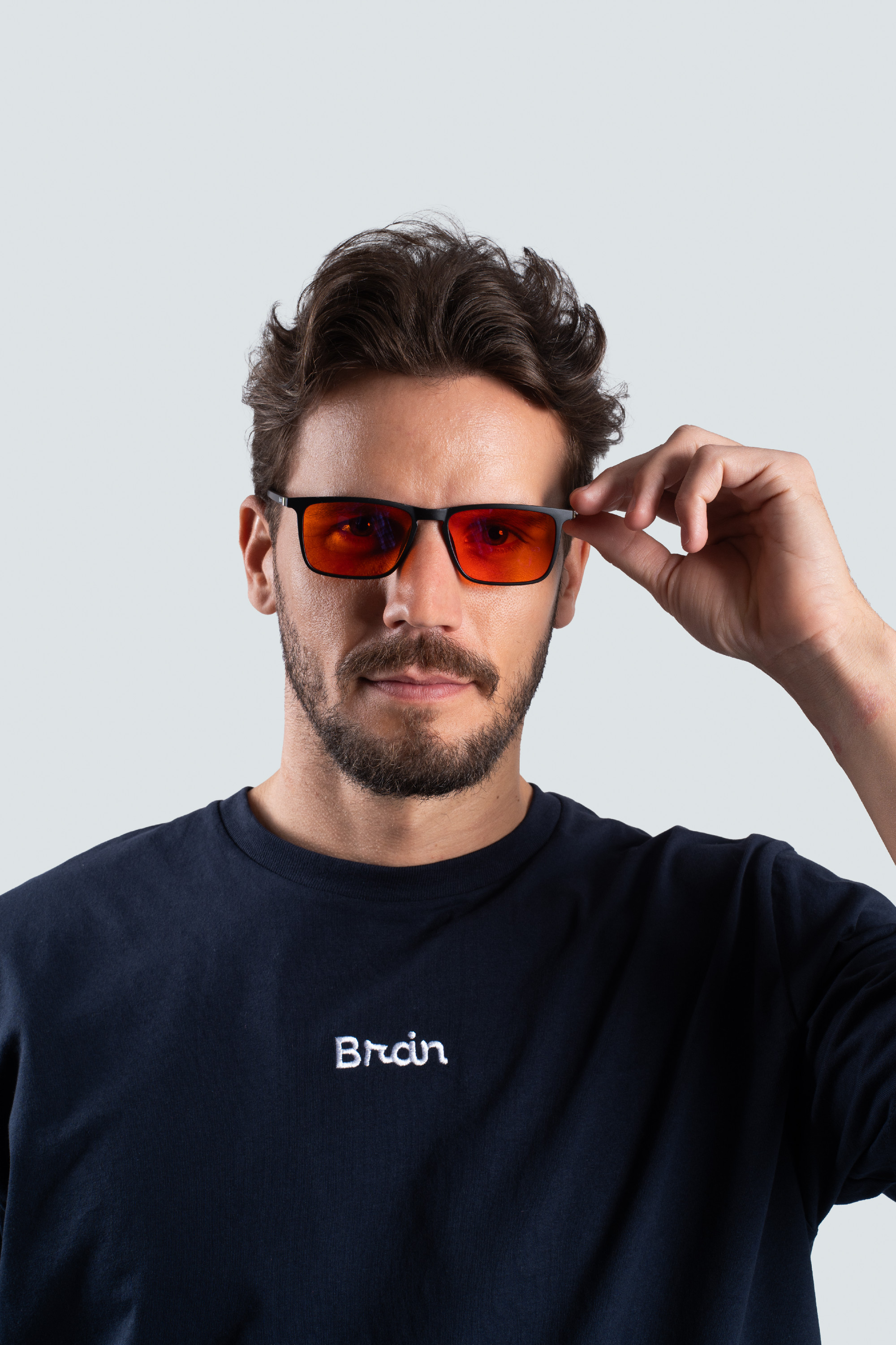 BrainMax BrainMarket brýle blokující 100% modrého světla, Stark - černé Obrázek