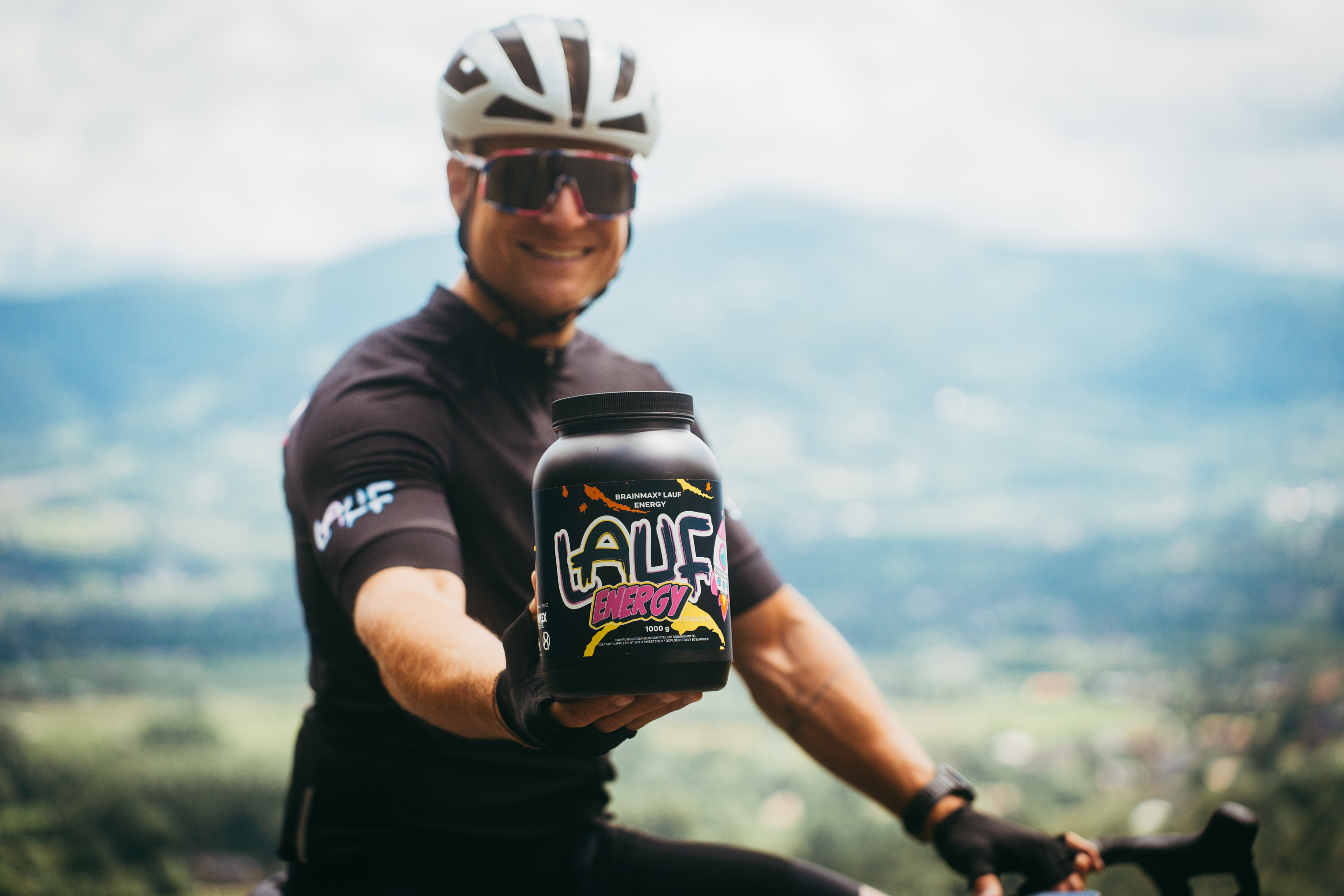 BrainMax LAUF Energy, Citrokola, 1000 g Obrázek