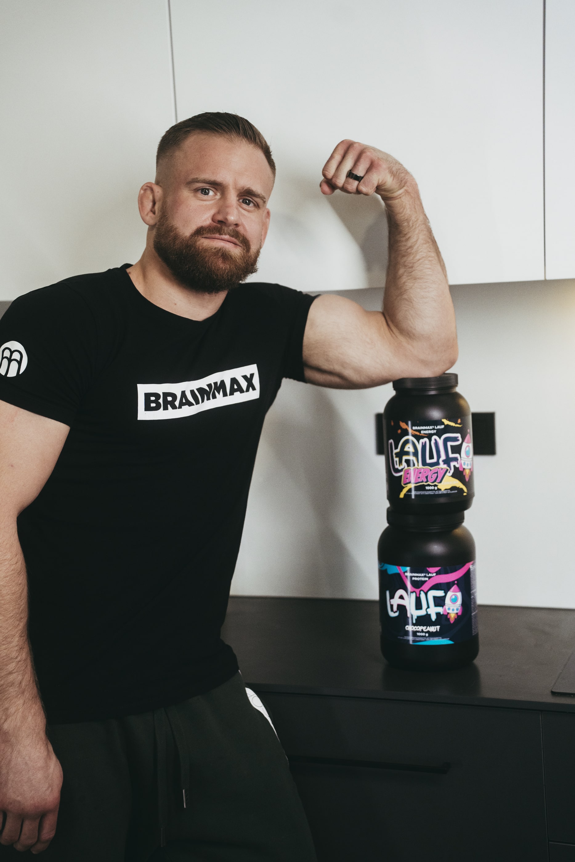 BrainMax LAUF Energy, Citrokola, 1000 g Obrázek