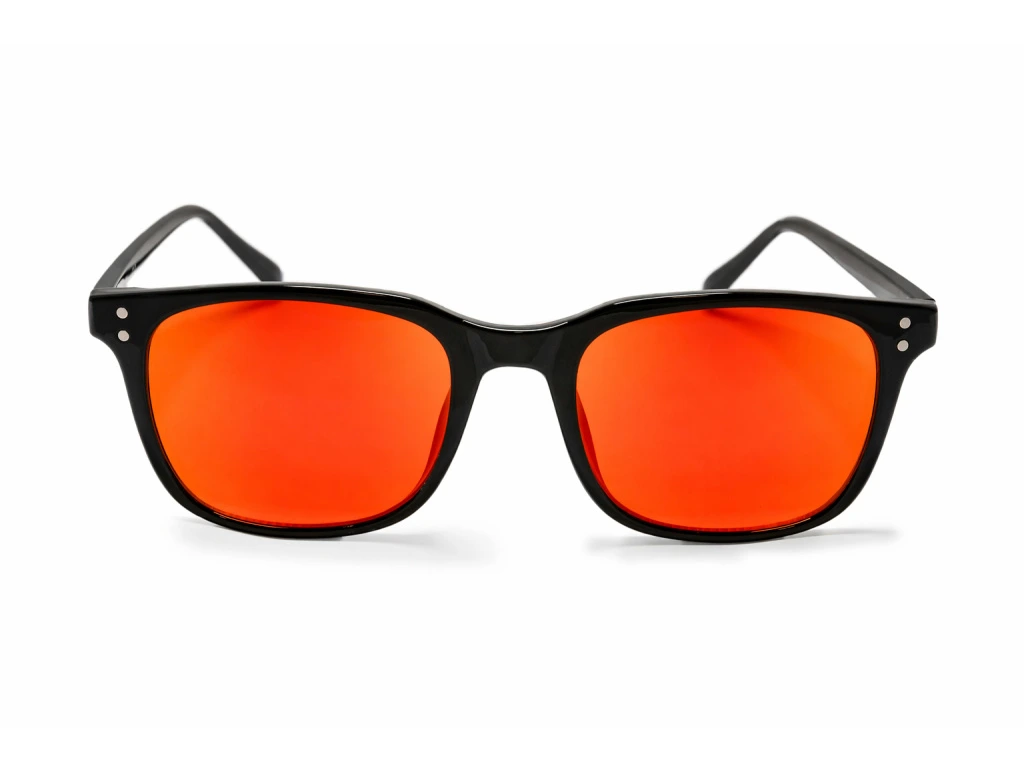 BrainMarket Okulary blokujące 40% niebieskiego światła, BLACKBIRD