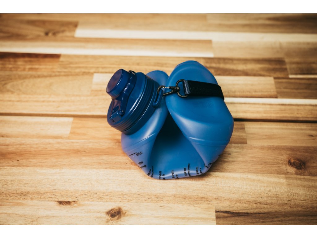 BrainMax Tank Bottle, silikonowa butelka na wodę, 2 l (zdjęcie 4)