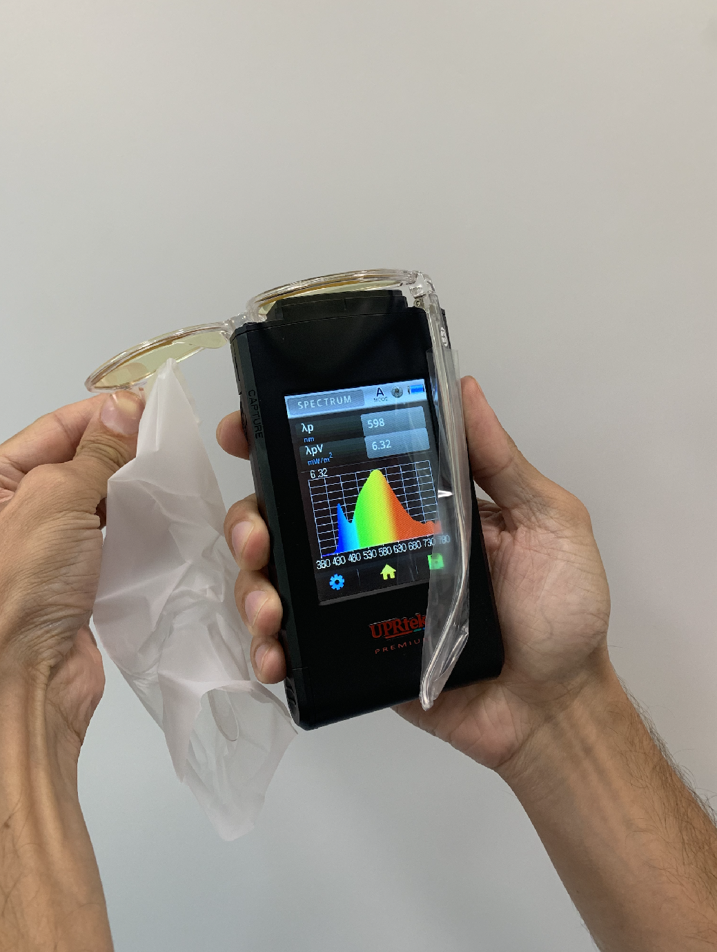 BrainMax BrainMarket Brýle blokující 40% modrého světla, WHITE Obrázek