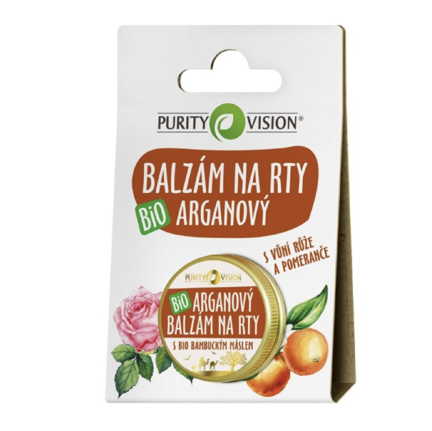 Purity Vision Balzám na rty BIO 12 ml