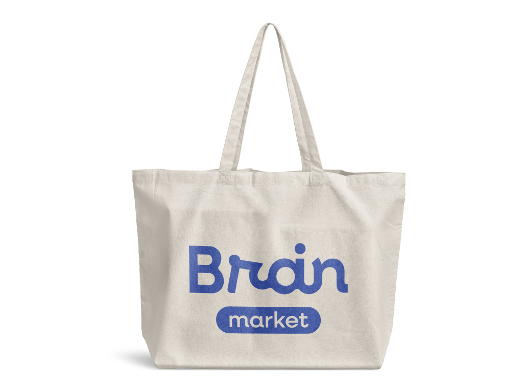 BrainMarket taška z BIO bavlny Obrázek