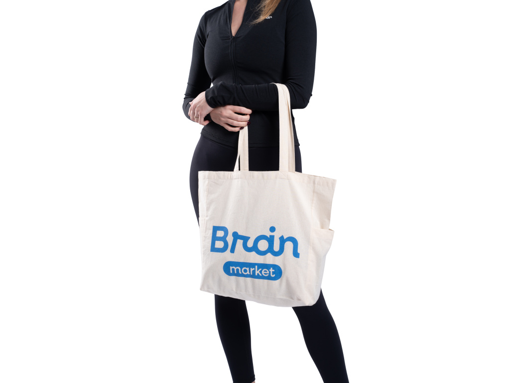 BrainMarket taška z BIO bavlny Obrázek