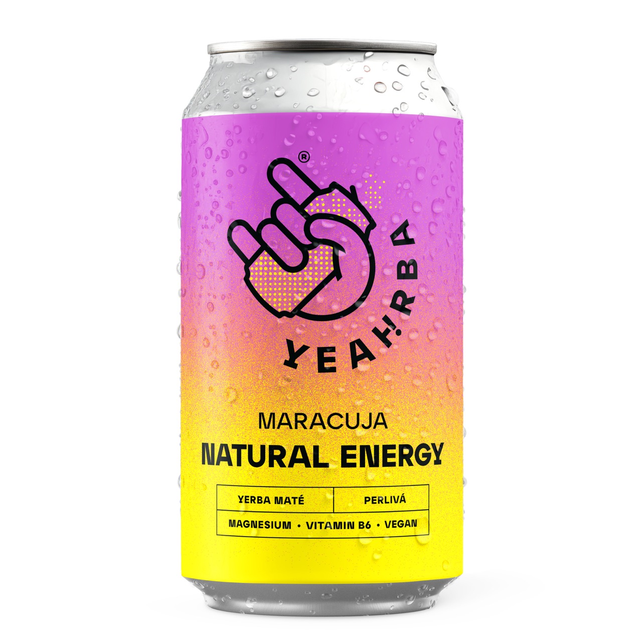 Yeahrba - Maracuja Sycená, 330 ml Kép
