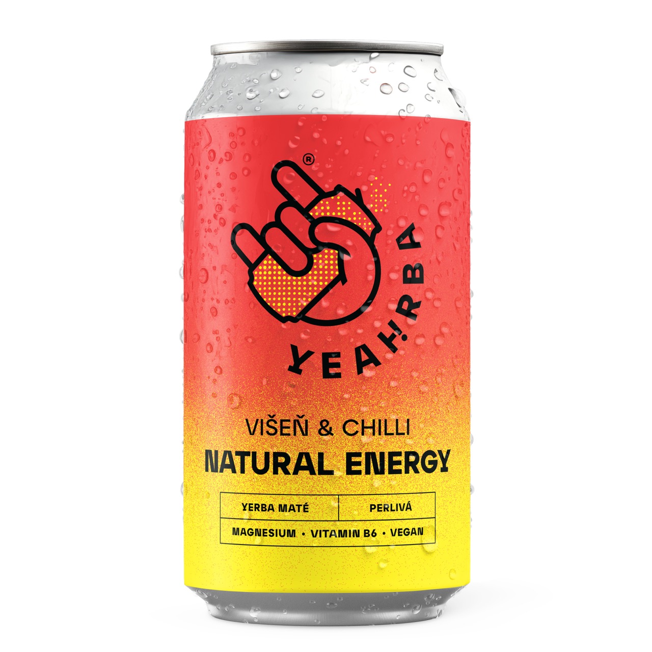 Yeahrba - Višeň & Chilli Perlivá,  330 ml Kép