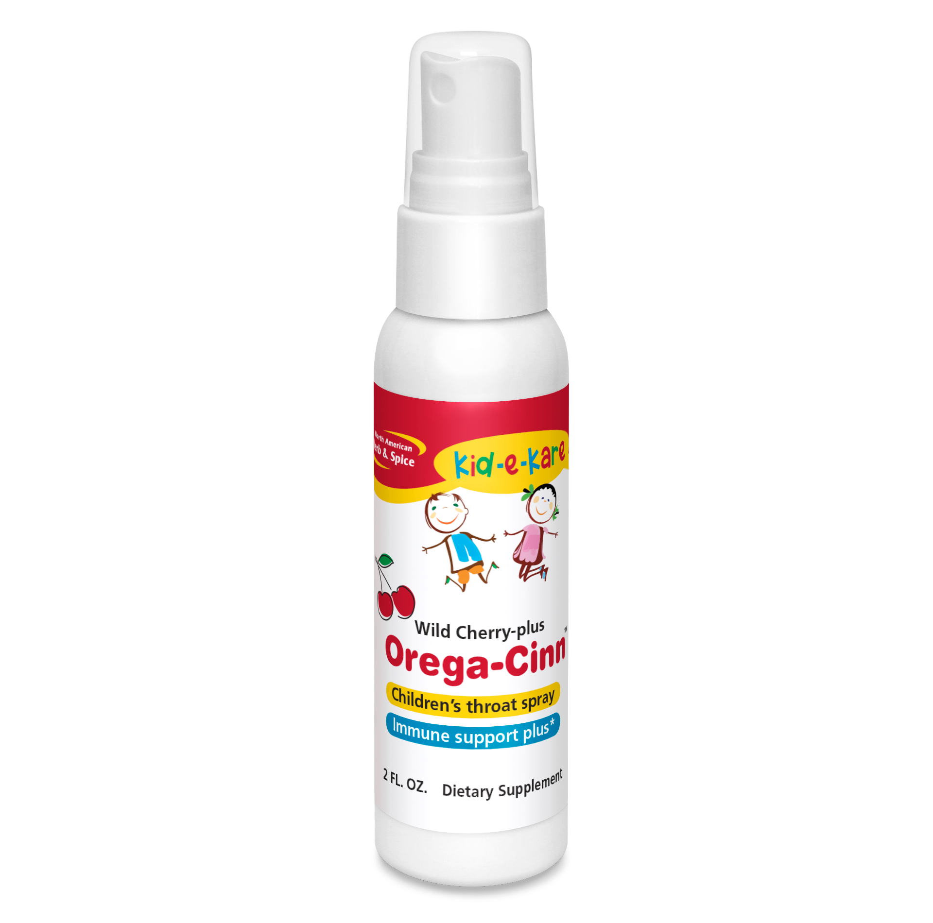 North American Herb & Spice - Spray do gardła - Orega-CINN z dzikim oregano, rozmarynem i aronią, 60 ml