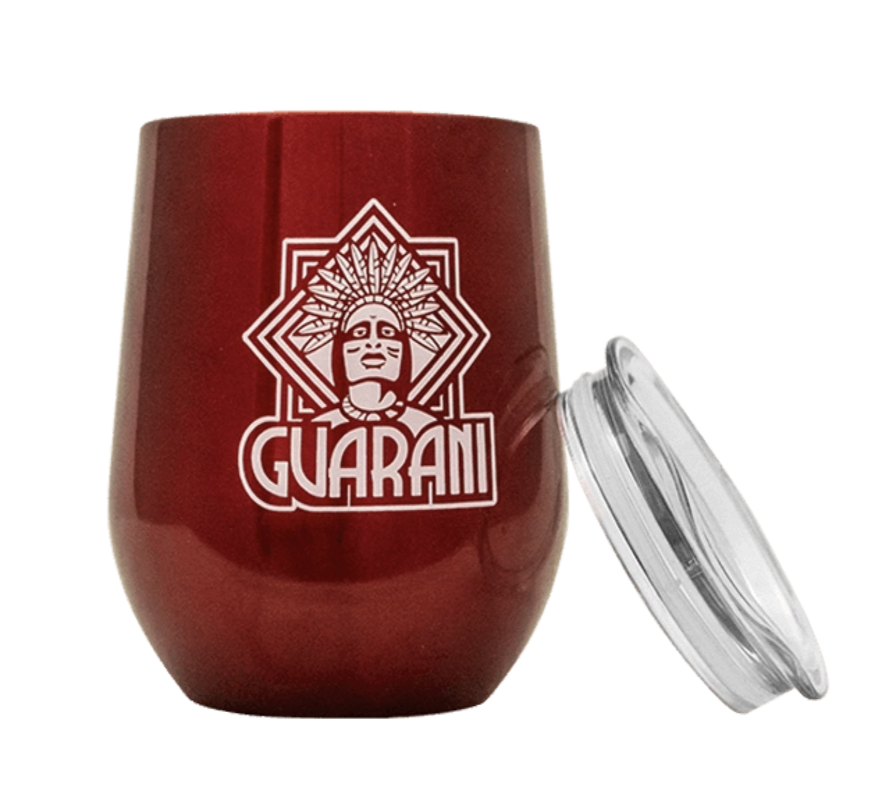 Verde Mate TermoLid Guarani 350 ml, červený