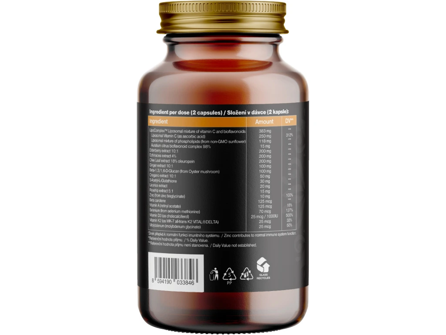 BrainMax IMMUNIZER! 60 rostlinných kapslí Obrázek