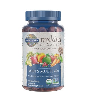 Garden of Life Mykind Organics Multi Gummies Pro Muže 40+ z organického ovoce 120 vegan gummies