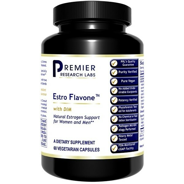 PRL Estro Flavone, DIM (diindolil-metán), 60 növényi kapszula