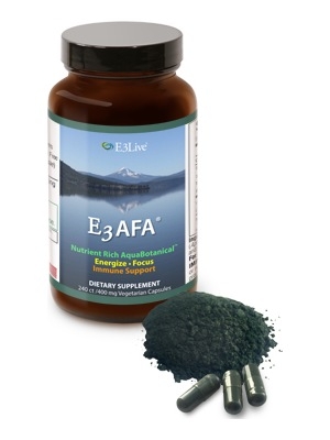 E3Live E3AFA Blue Green Algae, 60 növényi kapszula