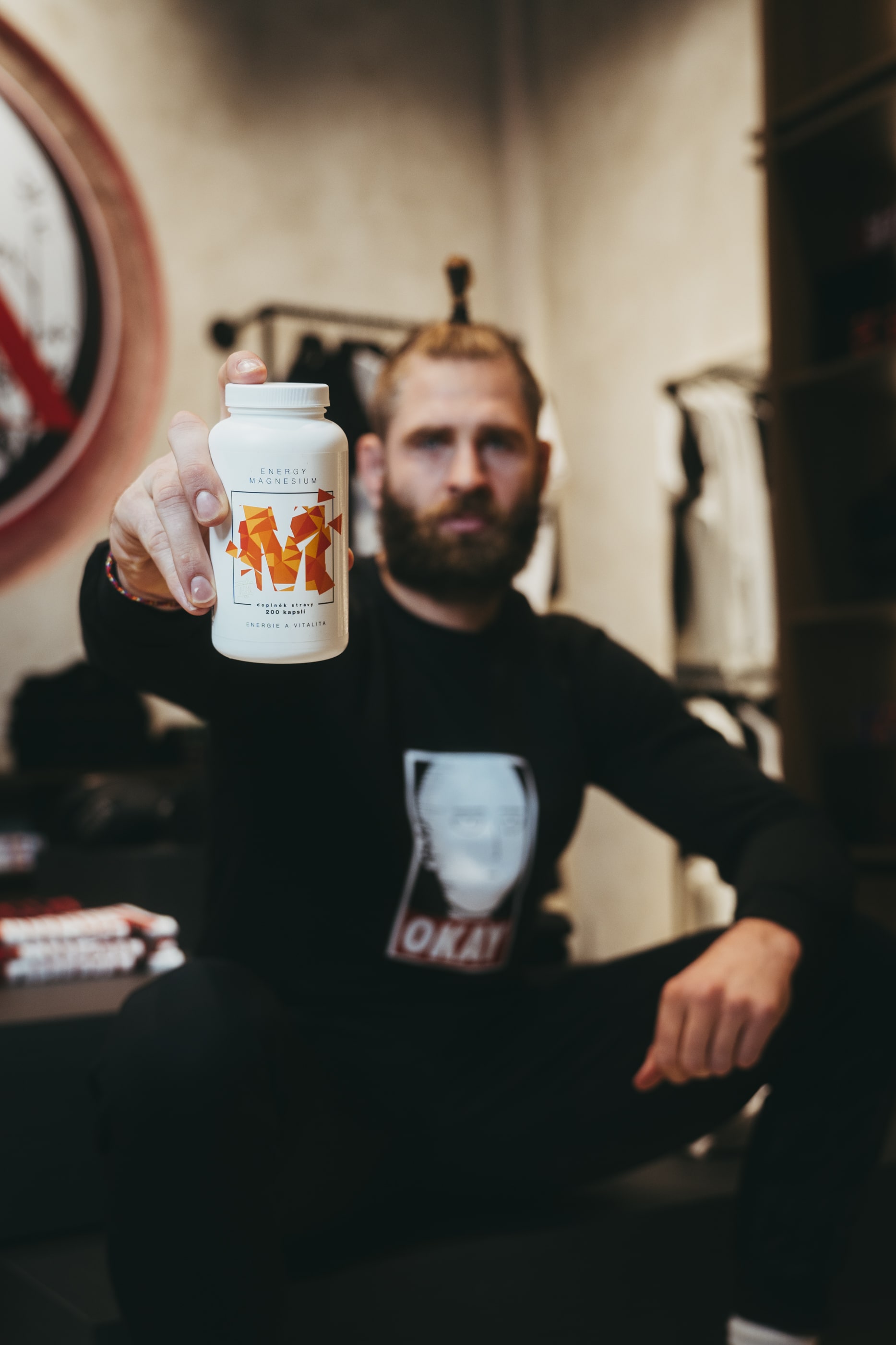 BrainMax Energy Magnesium, 1000 mg, 200 kapslí (Magnesium Malate - Hořčík malát, 164 mg) Obrázek