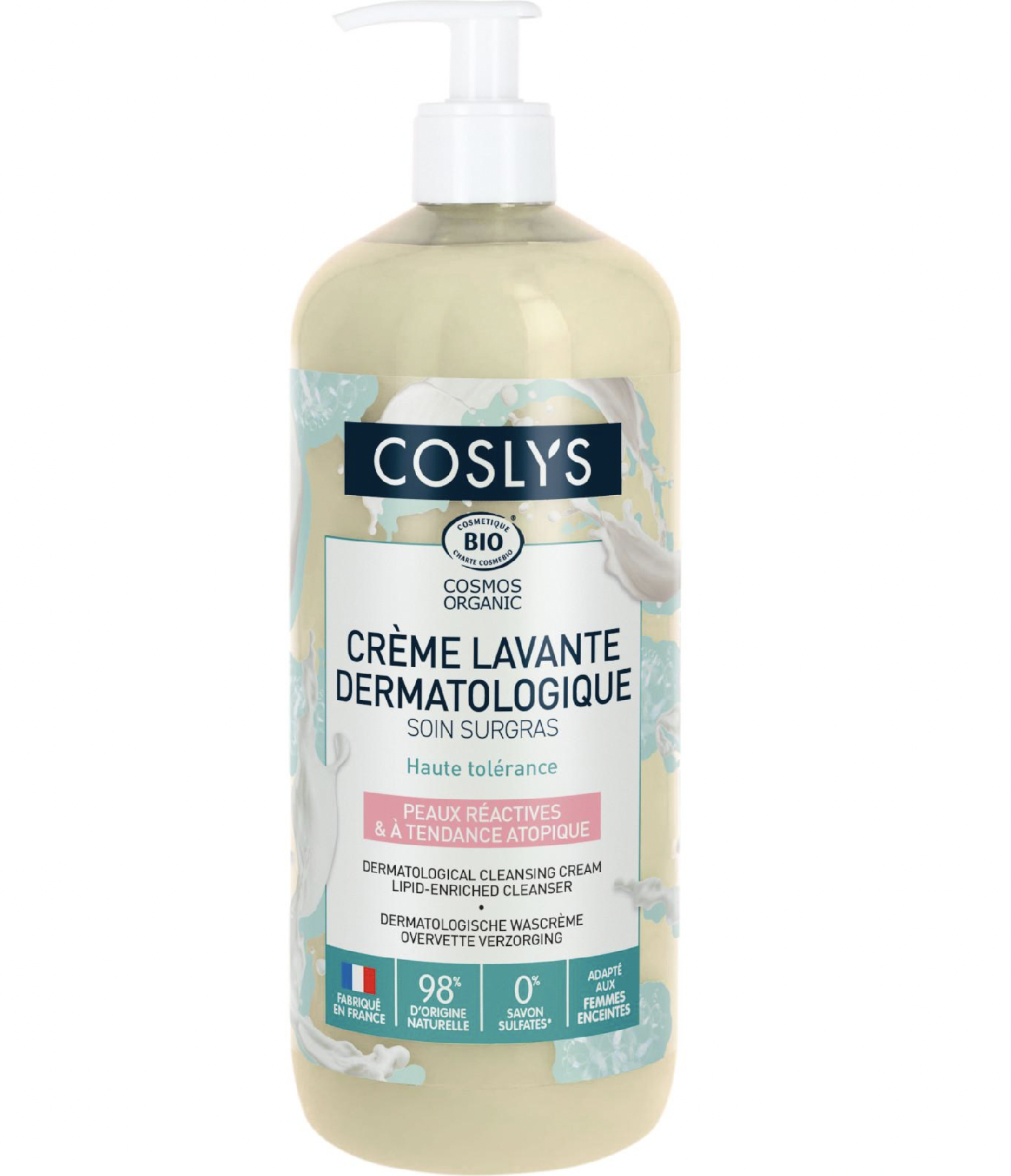 COSLYS - Čistící krém obohacený o lipidy, 1 L