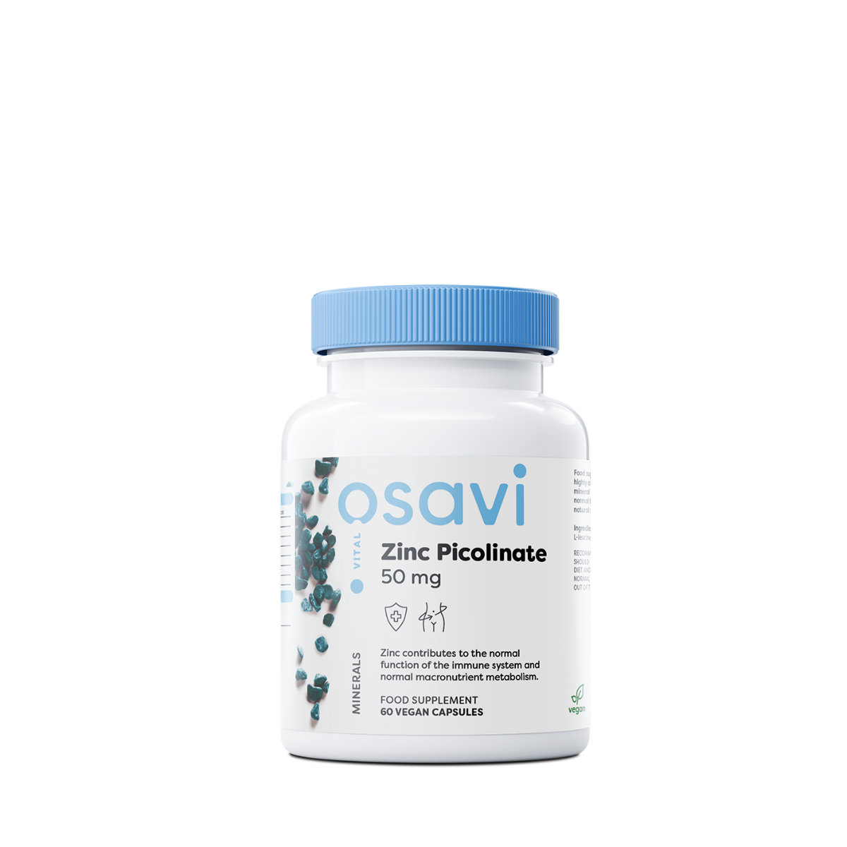 Osavi Zinc Picolinate, 50 mg, 60 vegan kapslí
