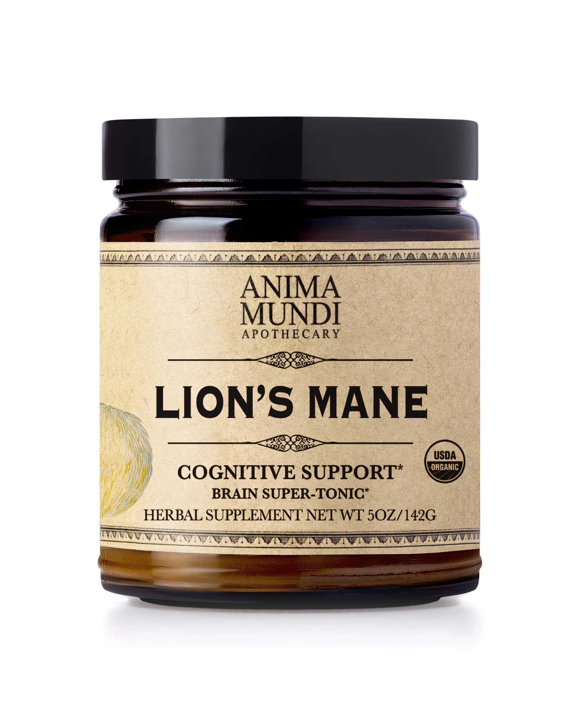 Anima Mundi Lions Mane, kognitív támogatás, 142 g