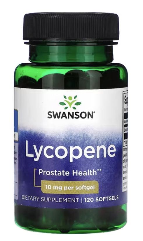 Swanson Likopen, Likopen, Zdrowie prostaty 10 mg, 120 kapsułek