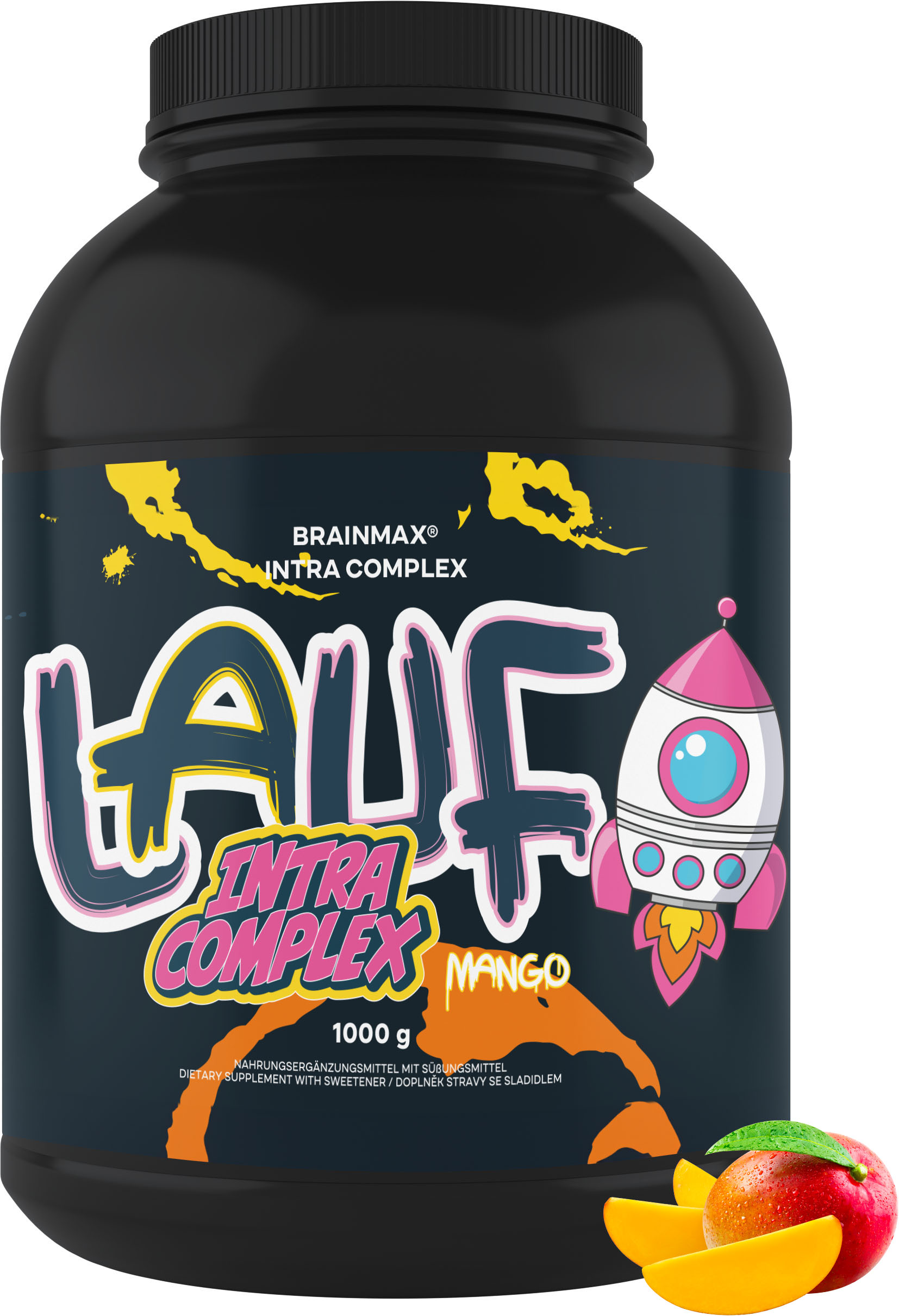 BrainMax LAUF Intra Complex, Mango, 1000 g Obrázek