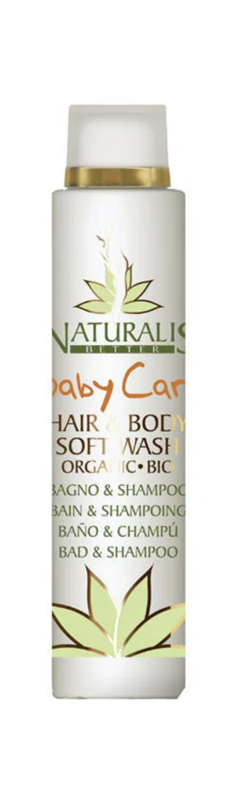 Naturalis Organic - Pečující vlasový a tělový šampon pro děti, 200 ml Obrázek