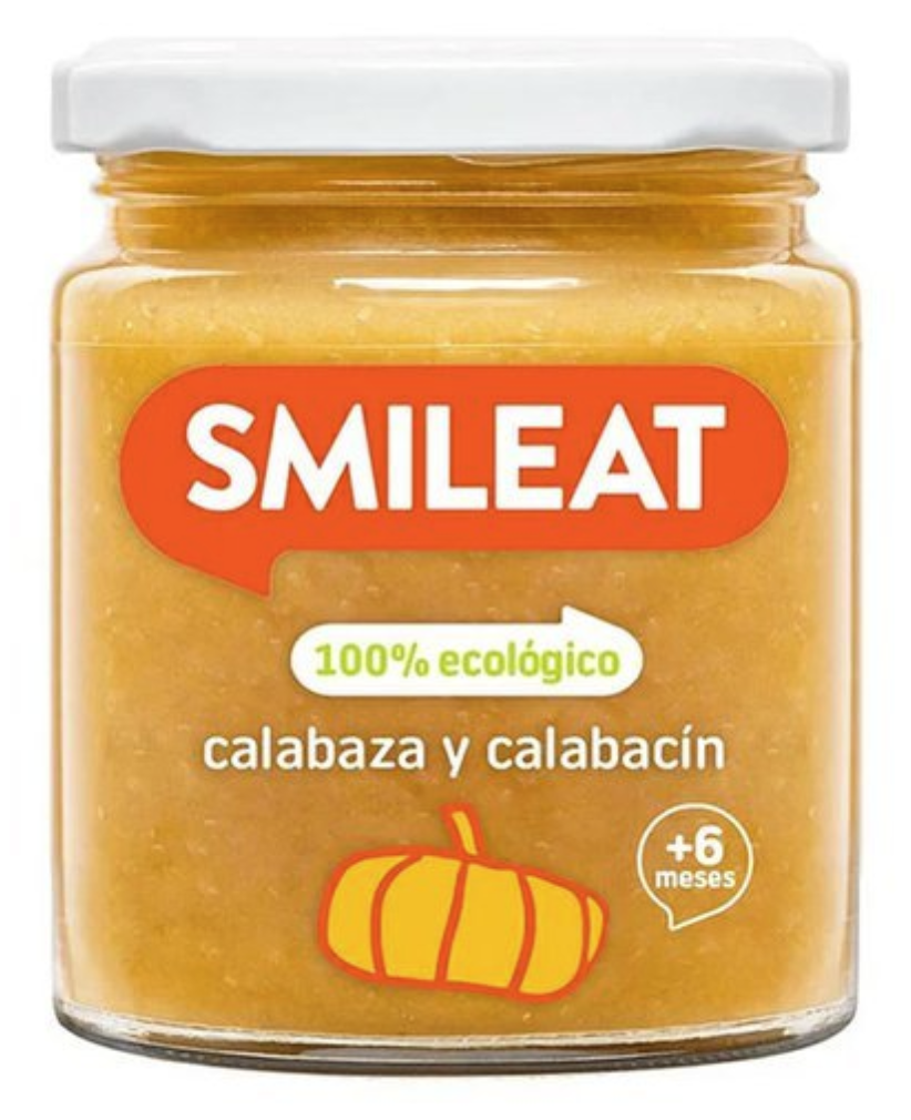 Smileat příkrm dýně, brambory a cuketa s extra panenským olivovým olejem, 6M+, BIO, 230 g Obrázek