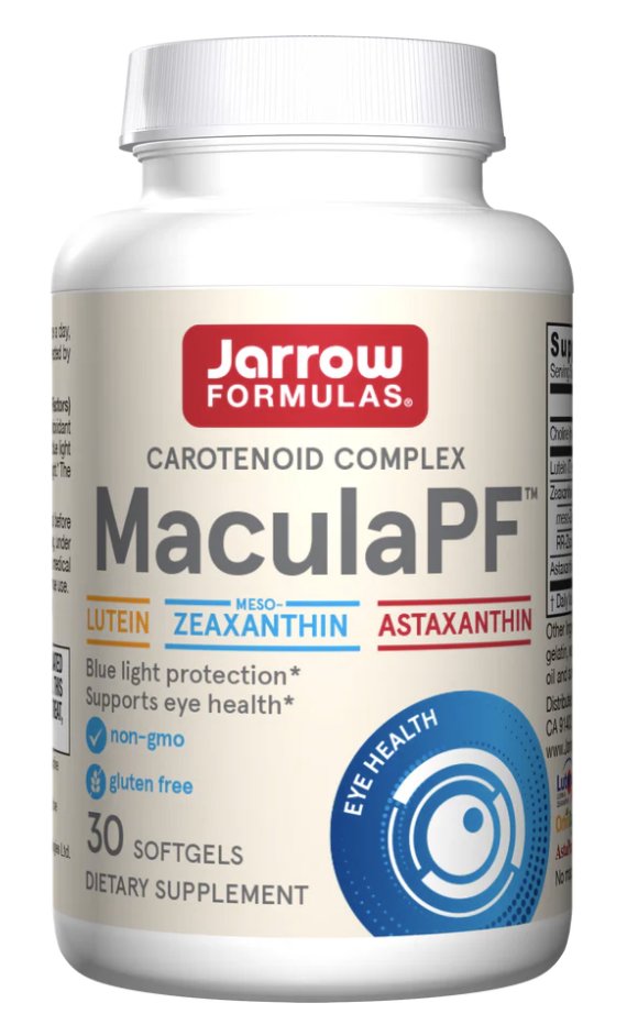 Jarrow Formulas Jarrow MaculaPF, komplex antioxidantů pro zdraví očí, 30 softgelových kapslí Obrázek